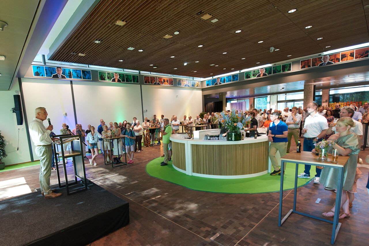 Afscheid wethouders de wethouders en zaal
