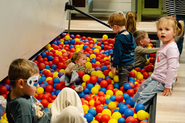 ballenbak op stap