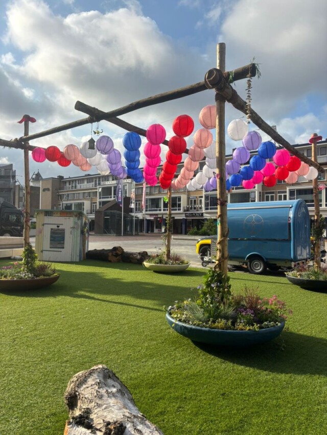 Citydressing Proeftuin Nieuwe Markt