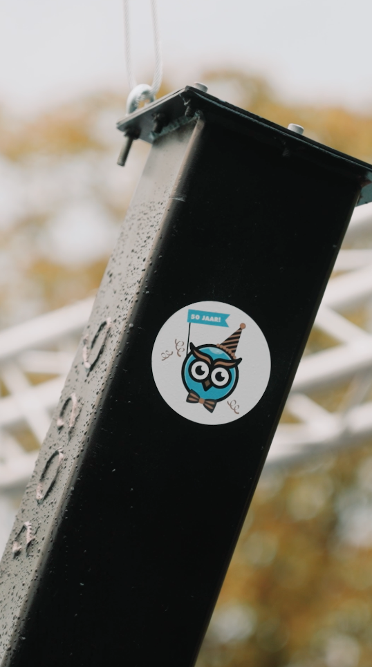 De Borghoek tijdscapsule met sticker