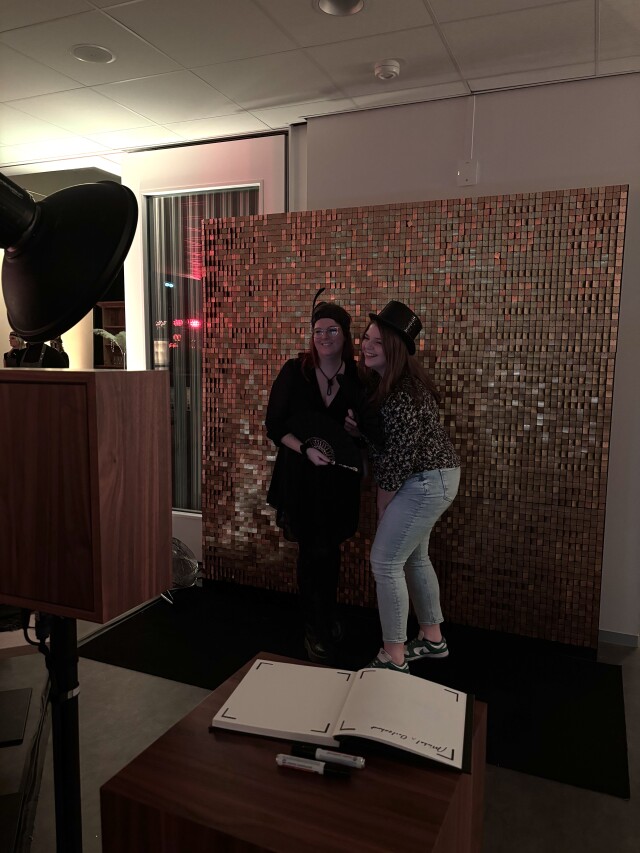 fotobooth goud