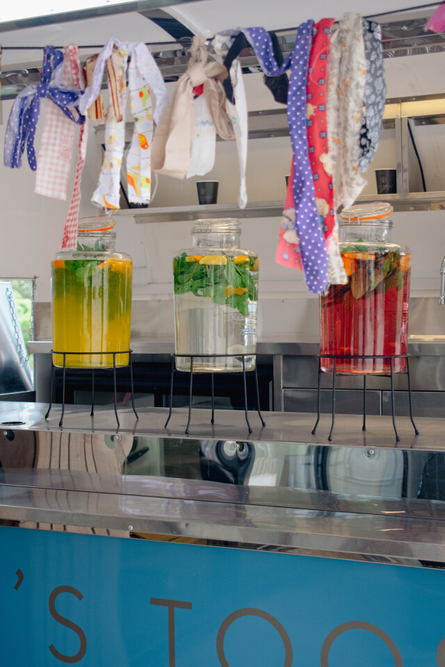 Waterkannen op stap
